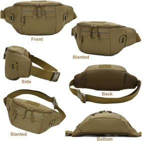 img 3 attached to BraveHawkOutdoors Resistant Multipurpose Crossbody Organizer