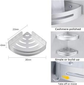 img 2 attached to Kamtop Алюминиевый клей для ванной комнаты Drilling