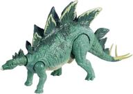 enhanced action attack stegosaurus by jurassic world logo