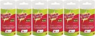 🧹 pack of 6 scotch-brite lint roller refills - 56 sheets each logo