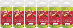 img 1 attached to 🧹 Pack of 6 Scotch-Brite Lint Roller Refills - 56 Sheets Each