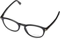 👓 tom ford ft5401 0001 51 black eyeglasses - premium designer eyewear for a sleek and stylish look logo