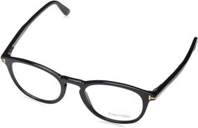 img 4 attached to 👓 Tom Ford FT5401 0001 51 Black Eyeglasses - Premium Designer Eyewear for a Sleek and Stylish Look