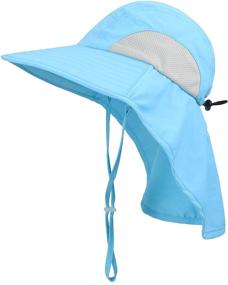 img 2 attached to Connectyle Kids Large Protection Fishing Hat: Ultimate Accessory for Boys' Outdoor Adventures!