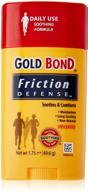 gold bond friction defense unscented personal care logo