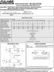 img 1 attached to 🔆 Фулхэм Лайтинг Sugar Ballast SC 120 115 CT8 - Улучшенная производительность, надежное решение