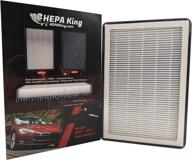 🌬️ enhanced hepa air filtration: tesla model s pre-facelift (2012-2015) - the hepa king's deluxe cabin filter logo