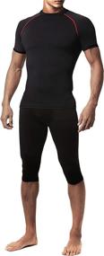 img 1 attached to 🏃 Optimized for SEO: Quick-Dry Compression Baselayer Running Shirt for Men by Defender Cool Dry