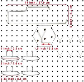 img 2 attached to 🔧 Workshop Pegboard System for Garages, Kitchens, and Laundry Spaces