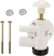 🚽 upgraded rv water valve kit for dometic sealand vacuflush toilet models - beaquicy 385314349 toilet water valve assembly replacement logo