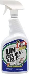 img 1 attached to 🌟 Powerful Stain and Odor Remover - 1 Quart, 1 Count - UNBELIEVABLE