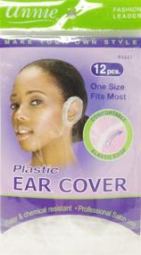 img 1 attached to 👂 Annie Plastic Ear Protectors, 24 Pcs, Universal Fit #4447