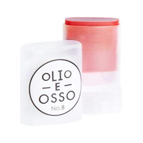 img 1 attached to 🍊 Olio E Osso No. 8 Persimmon: Natural Lip + Cheek Balm for Clean Beauty Enthusiasts