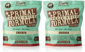 img 1 attached to 🐶 Primal Freeze-Dried Nuggets Chicken Formula for Dogs 28oz: Convenient and Nutritious 2-Pack