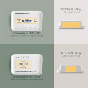 img 3 attached to DOWAN Butter Dish Lid Measurements