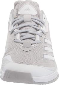 img 3 attached to 👟 Adidas FV9374 Men's Baseball Shoes: White/Silver Athletic Sneakers for peak performance