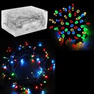 assorted color 30 mini bulb led fairy string lights - battery operated for 🌈 valentine's day, romantic weddings, home decoration, room lighting, christmas, crafts - 158 inches long string логотип