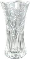 dahlia orchid breeze glass vase: stunning home, wedding & christmas decor logo
