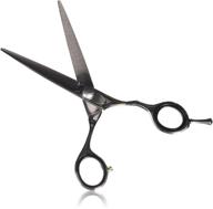 🔪 cricket s-2 600 carded offset hair shear: professional 6 inch scissors, lightweight 2.88 ounce design logo