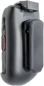 img 1 attached to 📱 Securely Carry & Access Kyocera DuraXV LTE E4610 with the Stylish Black Belt Clip Holster (LEIF)