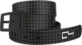 img 4 attached to Women's Accessories: White Golf Belt with Black Buckle - Enhancing Your Style in Belts
