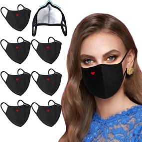 img 4 attached to Boost Your Style with Fashion Heart Protection Adjustable Bridge