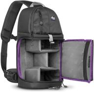 📷 altura photo sling camera bag backpack for dslr & mirrorless cameras - small, compatible with sony, canon, nikon - compact photography backpack with tripod holder - ideal camera bag for travel logo