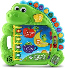 img 4 attached to LeapFrog Dino's Delightful Day Alphabet Book: Fun Learning for Kids, Green