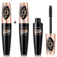 siamhoo 2pcs 4d silk fiber lash 💕 mascara - waterproof, thickening, lengthening, smudge-proof - for women logo