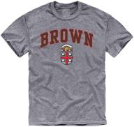campus colors brown gameday t shirt: men's active clothing essential logo