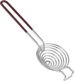 img 4 attached to 🥚 Premium Stainless Steel Egg White Separator with Long Handle - Drip-Free & Mess-Free Dishwasher Safe Design