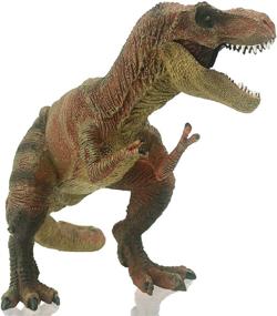 img 2 attached to Tinsow Tyrannosaurus Dinosaur Action Figure, Jurassic Themed