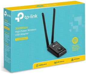 img 1 attached to 💪 Enhanced Performance with TP-Link N300 High Powered USB Adapter (TL-WN8200ND)