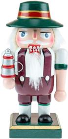 img 4 attached to 🎄 Clever Creations German 6 Inch Chubby Wooden Nutcracker: Festive Christmas Shelf and Table Décor for a Jolly Holiday Atmosphere