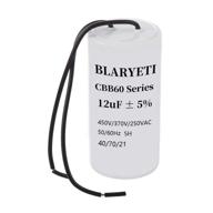 blaryeti cbb60 12uf motor running capacitor start capacitor for air conditioner ac 450v/370v/250v 50/60hz 5% logo