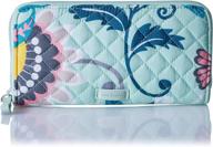 🌸 georgia signature flowers handbags & wallets by vera bradley - effortlessly stylish accessories for women logo