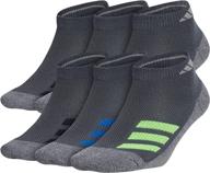 adidas kids boys girls cushioned 6 pair boys' clothing: ultimate comfort for active boys and girls logo