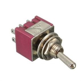 img 2 attached to 🔘 Etopars 5 X On/Off/On Mini Miniature Toggle Switch Dashboard DPDT 6Pin – Versatile and Reliable Control Switch for Various Applications