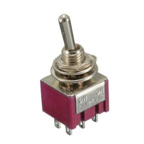 img 1 attached to 🔘 Etopars 5 X On/Off/On Mini Miniature Toggle Switch Dashboard DPDT 6Pin – Versatile and Reliable Control Switch for Various Applications