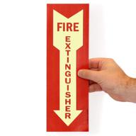 🧯 smartsign fire extinguisher label with durable lamination logo