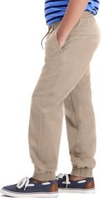 img 2 attached to 🌿 Sustainable Comfort: Haggar Little Boy's Regular 4-7 Jogger Pant for Eco-conscious Kids