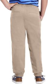 img 1 attached to 🌿 Sustainable Comfort: Haggar Little Boy's Regular 4-7 Jogger Pant for Eco-conscious Kids