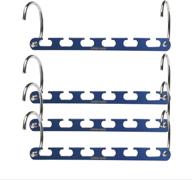 👕 wonder hanger platinum - navy 4-pack: space-saving closet organizers for better optimization логотип