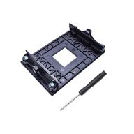 🔧 aimeixin am4 cpu heatsink bracket: secure socket retention mount for hook-type air-cooled or water-cooled radiators. compatible with amd b350, x370, a320 (black) logo