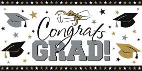 img 4 attached to 🎉 BCHOCKS Large Graduation Photo Backdrop: Celebrate 2021 Graduation with a 6.5x3.8ft Party Banner for Unforgettable Photography and Decor!