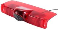 navinio new version car third roof top mount brake lamp camera brake light rear view backup camera for chevrolet express gmc savana vans exporer vans cargo reverse parking vehichle camera logo