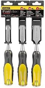 img 1 attached to 🪓 Stanley FatMax Chisel Set - 16-970, 3 Piece