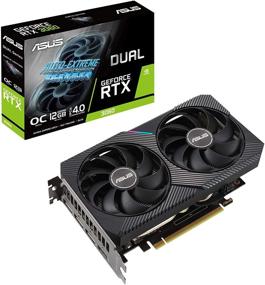 img 4 attached to 🎮 Видеокарта для игр ASUS Dual NVIDIA GeForce RTX 3060 OC Edition - передовые функции, 12 ГБ видеопамяти GDDR6, PCIe 4.0, HDMI 2.1, DisplayPort 1.4a, двухслотовый дизайн, вентиляторный дизайн Axial-tech, технология 0 дБ и многое другое.