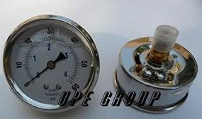 img 2 attached to Reliable Stainless Pressure Gauge for Compressor Hydraulic Testing & Inspection