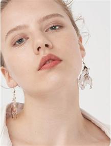 img 1 attached to Exquisite D.Rosse Handmade Tropical Fish Goldfish Earrings – A Fashionable Statement for Women and Girls